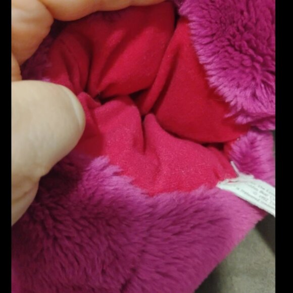 13" Barney Purple Dinosaur Puppet Stuffed Animal Plush Toy 1992 - Picture 11 of 12